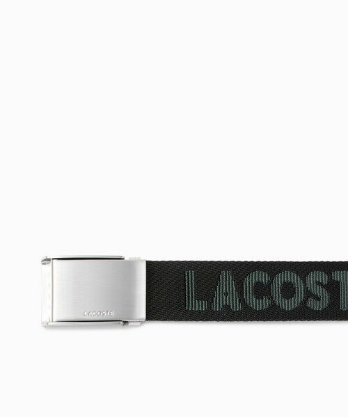 LACOSTE / ラコステ ベルト・サスペンダー | ネームジャカードスライドバックルベルト | 詳細1