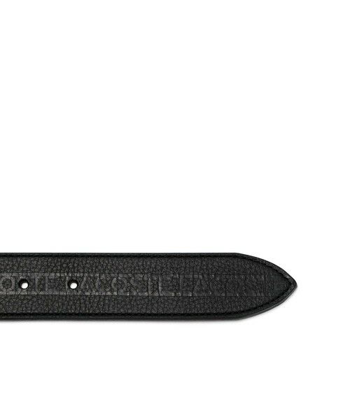 LACOSTE / ラコステ ベルト・サスペンダー | ブランドネームロゴエンボスイタリアンレザーベルト | 詳細3