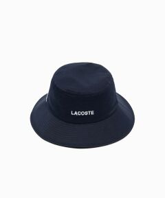 LACOSTE / ラコステ ハット | ブランドネームロゴ刺繍エッセンシャルバケットハット