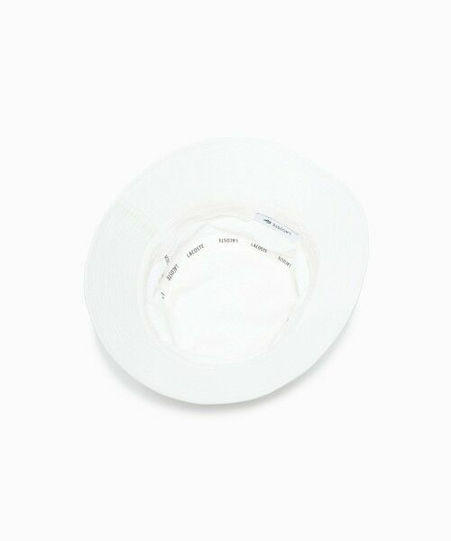 LACOSTE / ラコステ ハット | ブランドネームロゴ刺繍エッセンシャルバケットハット | 詳細4