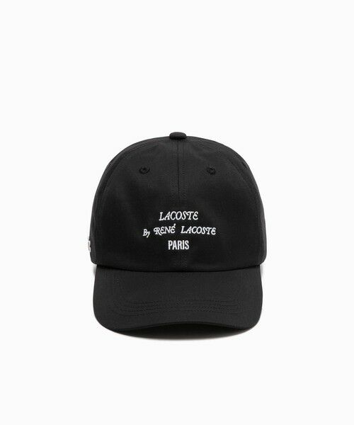 LACOSTE / ラコステ キャップ | 撥水 ブランドロゴ刺繍 ベンタイルキャップ | 詳細3
