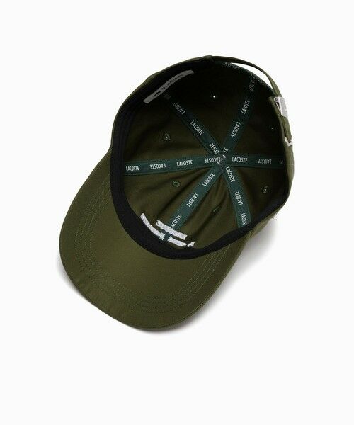 LACOSTE / ラコステ キャップ | 撥水 ブランドロゴ刺繍 ベンタイルキャップ | 詳細8