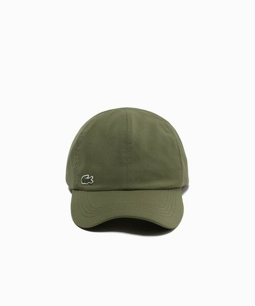 LACOSTE / ラコステ キャップ | ワンポイント撥水メッシュキャップ（モスグリーン）