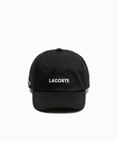 LACOSTE / ラコステ キャップ | ブランドネームロゴ刺繍エッセンシャルキャップ