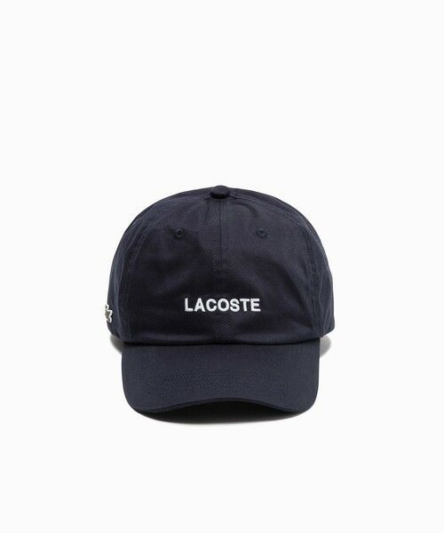 LACOSTE / ラコステ キャップ | ブランドネームロゴ刺繍エッセンシャルキャップ | 詳細7