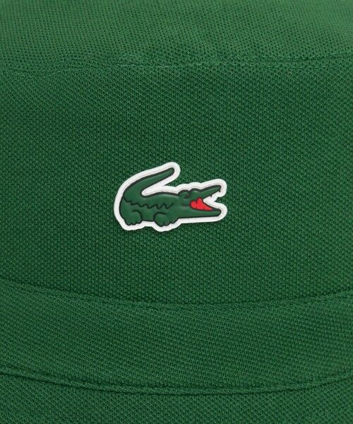 LACOSTE / ラコステ ハット | リバーシブルゴルフバケットハット / ホワイト グリーン | 詳細7