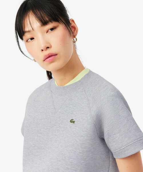 LACOSTE / ラコステ ニット・セーター | ダブルフェイス半袖スウェット | 詳細1
