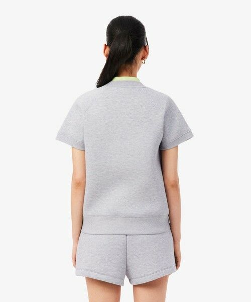 LACOSTE / ラコステ ニット・セーター | ダブルフェイス半袖スウェット | 詳細2