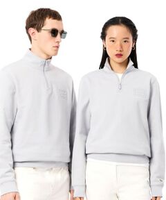 LACOSTE / ラコステ スウェット | ハイネックエンボスハーフジップスウェットシャツ
