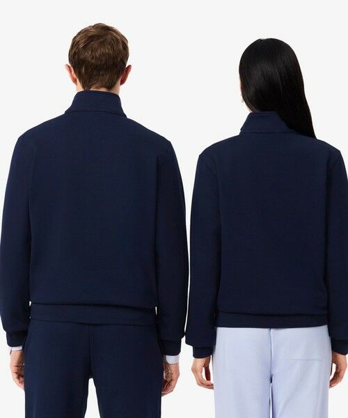 LACOSTE / ラコステ スウェット | ハイネックエンボスハーフジップスウェットシャツ | 詳細2