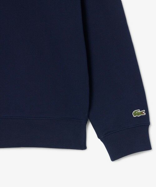 LACOSTE / ラコステ スウェット | ハイネックエンボスハーフジップスウェットシャツ | 詳細5