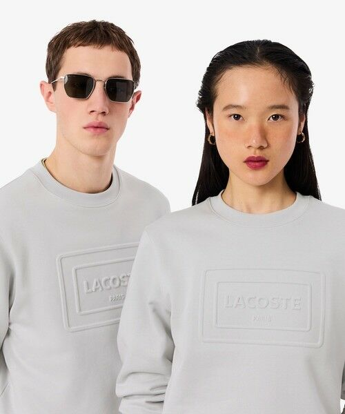 LACOSTE / ラコステ スウェット | エンボスクルーネックスウェット | 詳細8