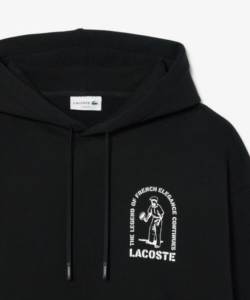 LACOSTE / ラコステ パーカー | ルネ・ラコステ バックプリントスウェットフーディ | 詳細5