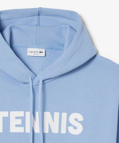 LACOSTE / ラコステ パーカー | テニスプリント裏パイルスウェットフーディ | 詳細4