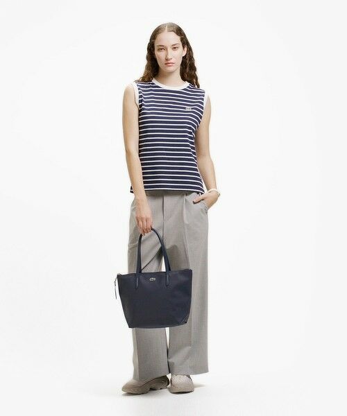 LACOSTE / ラコステ Tシャツ | ノースリーブボーダーTシャツ | 詳細10