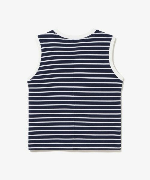 LACOSTE / ラコステ Tシャツ | ノースリーブボーダーTシャツ | 詳細5