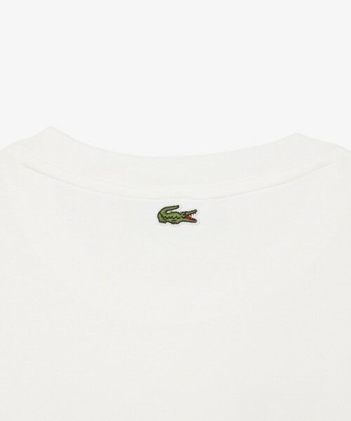 LACOSTE / ラコステ Tシャツ | カットワークテニス刺しゅうTシャツ | 詳細5