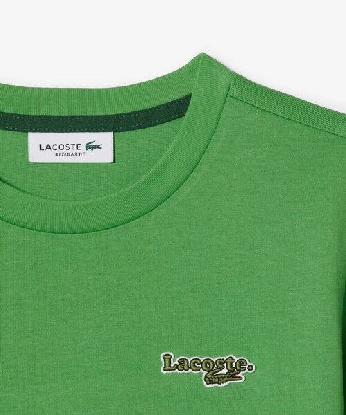 LACOSTE / ラコステ Tシャツ | ネーム＆ワニロゴパッチ エッセンシャルTシャツ | 詳細10
