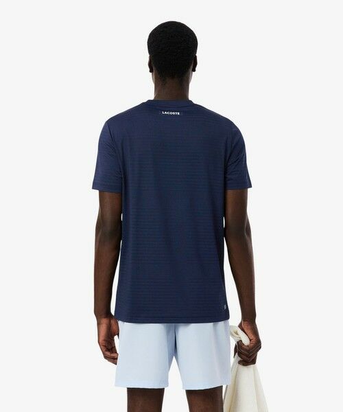 LACOSTE / ラコステ Tシャツ | ウルトラドライ コートジャカードジップポロシャツ | 詳細2