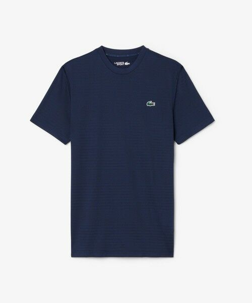 LACOSTE / ラコステ Tシャツ | ウルトラドライ コートジャカードジップポロシャツ | 詳細3
