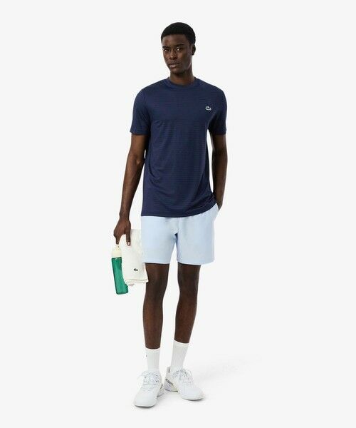 LACOSTE / ラコステ Tシャツ | ウルトラドライ コートジャカードジップポロシャツ | 詳細8