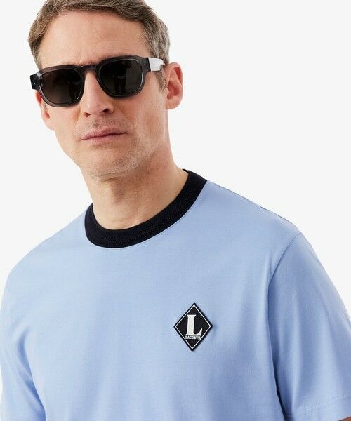 LACOSTE / ラコステ Tシャツ | フランスメイド レトロパッチTシャツ | 詳細1