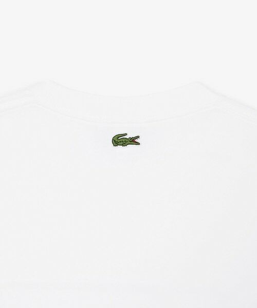 LACOSTE / ラコステ Tシャツ | エンボスパリロゴ クルーネックTシャツ | 詳細12