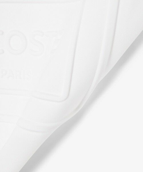 LACOSTE / ラコステ Tシャツ | エンボスパリロゴ クルーネックTシャツ | 詳細13