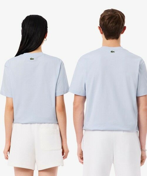LACOSTE / ラコステ Tシャツ | エンボスパリロゴ クルーネックTシャツ | 詳細16