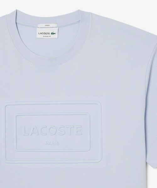 LACOSTE / ラコステ Tシャツ | エンボスパリロゴ クルーネックTシャツ | 詳細18