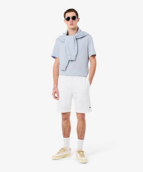 LACOSTE / ラコステ Tシャツ | エンボスパリロゴ クルーネックTシャツ | 詳細20