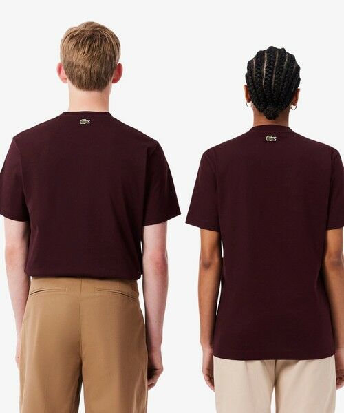LACOSTE / ラコステ Tシャツ | エンボスパリロゴ クルーネックTシャツ | 詳細16