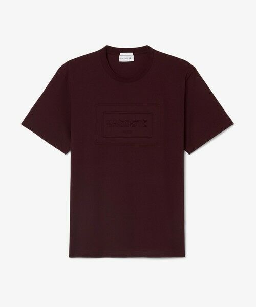 LACOSTE / ラコステ Tシャツ | エンボスパリロゴ クルーネックTシャツ | 詳細17