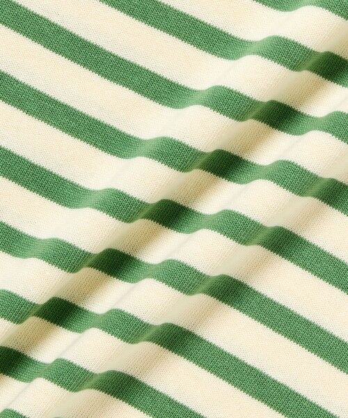 LACOSTE / ラコステ Tシャツ | スクエアネックボーダー長袖Tシャツ | 詳細1