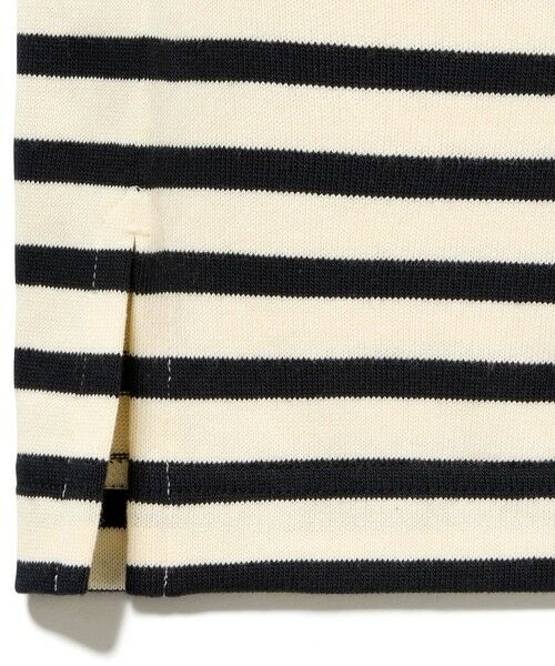 LACOSTE / ラコステ Tシャツ | スクエアネックボーダー長袖Tシャツ | 詳細13