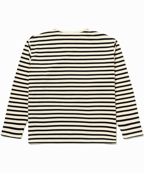 LACOSTE / ラコステ Tシャツ | スクエアネックボーダー長袖Tシャツ | 詳細9