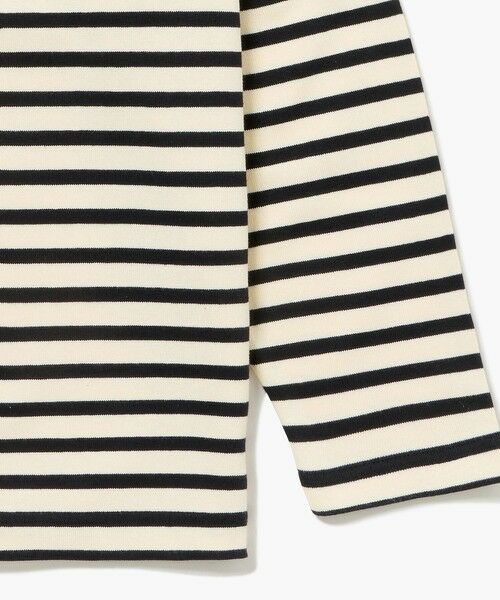 LACOSTE / ラコステ Tシャツ | スクエアネックボーダー長袖Tシャツ | 詳細12