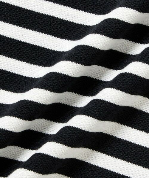 LACOSTE / ラコステ Tシャツ | スクエアネックボーダー長袖Tシャツ | 詳細14