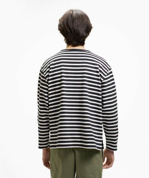 LACOSTE / ラコステ Tシャツ | スクエアネックボーダー長袖Tシャツ | 詳細15