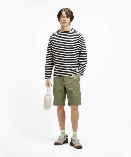 LACOSTE / ラコステ Tシャツ | スクエアネックボーダー長袖Tシャツ | 詳細19