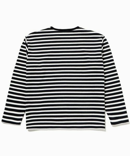 LACOSTE / ラコステ Tシャツ | スクエアネックボーダー長袖Tシャツ | 詳細20