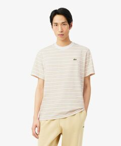LACOSTE / ラコステ Tシャツ | ボーダーコットンTシャツ