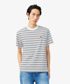LACOSTE / ラコステ Tシャツ | ボーダーコットンTシャツ