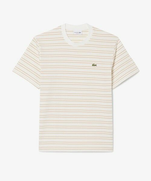 LACOSTE / ラコステ Tシャツ | ボーダーコットンTシャツ | 詳細3