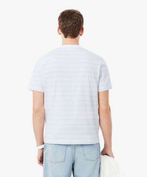 LACOSTE / ラコステ Tシャツ | ボーダーコットンTシャツ | 詳細14
