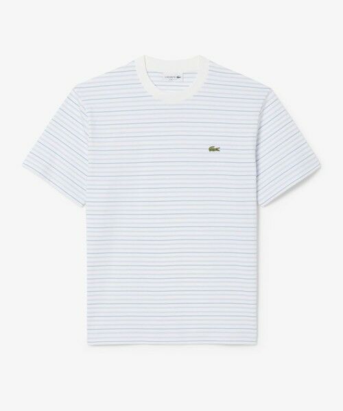 LACOSTE / ラコステ Tシャツ | ボーダーコットンTシャツ | 詳細15