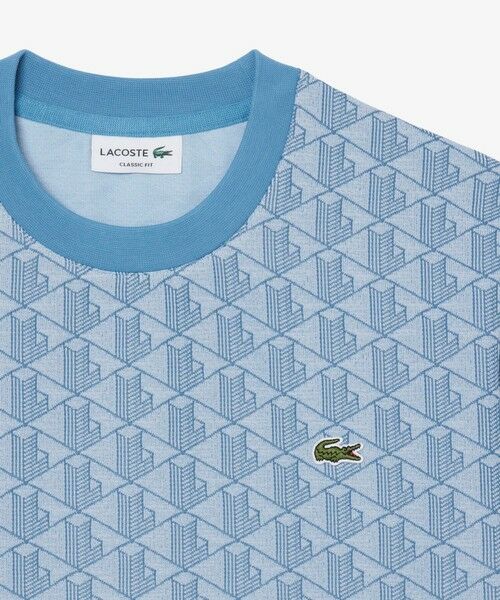 LACOSTE / ラコステ Tシャツ | モノグラムジャカードTシャツ | 詳細4