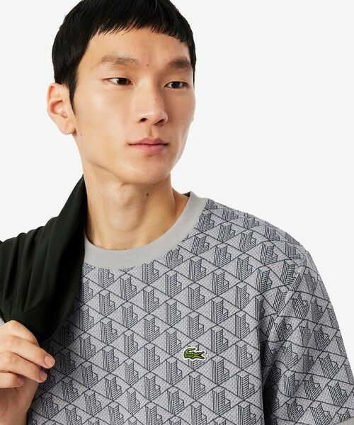 LACOSTE / ラコステ Tシャツ | モノグラムジャカードTシャツ | 詳細7