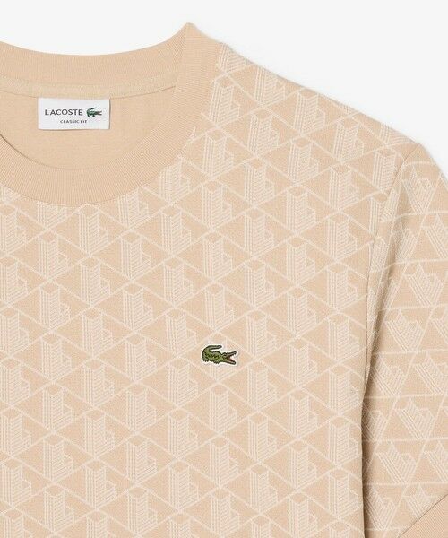 LACOSTE / ラコステ Tシャツ | モノグラムジャカードTシャツ | 詳細11