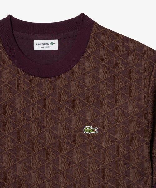 LACOSTE / ラコステ Tシャツ | モノグラムジャカードTシャツ | 詳細12